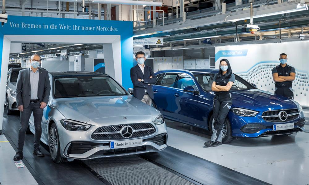 مرسيدس تبدأ إنتاج الجيل الجديد من C-Class-1