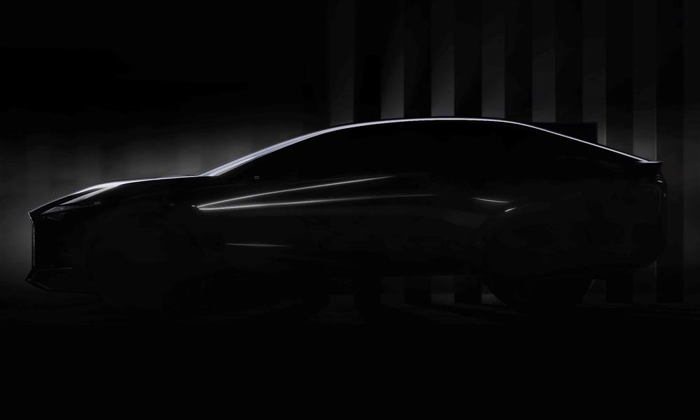 صورة مموهة لطراز لكزس الاختباري