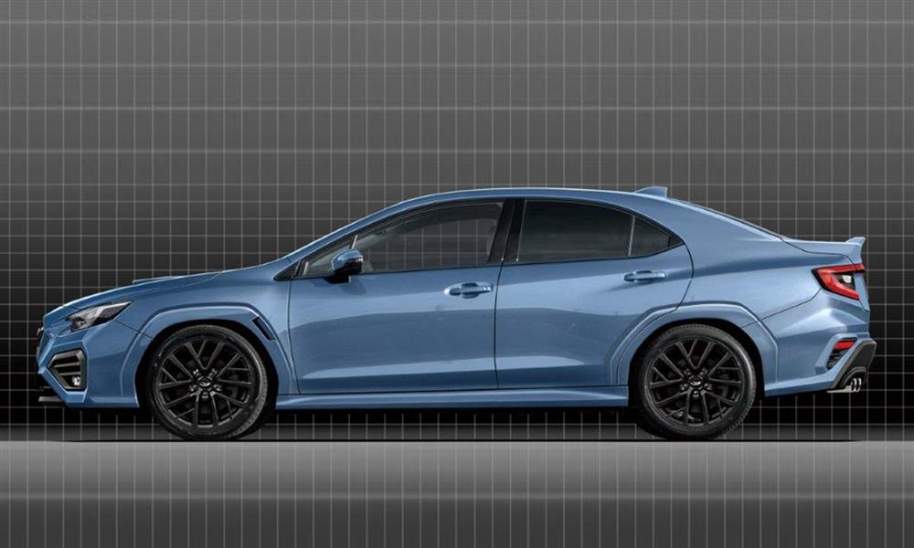 Subaru WRX 2022 spy shots