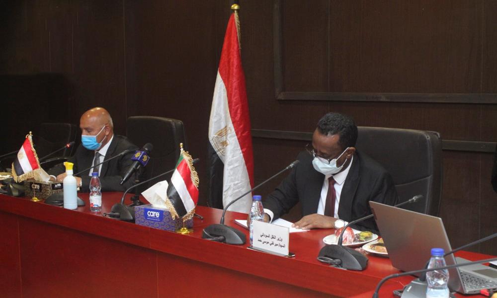 تعاون مصري سوداني في كافة مجالات النقل