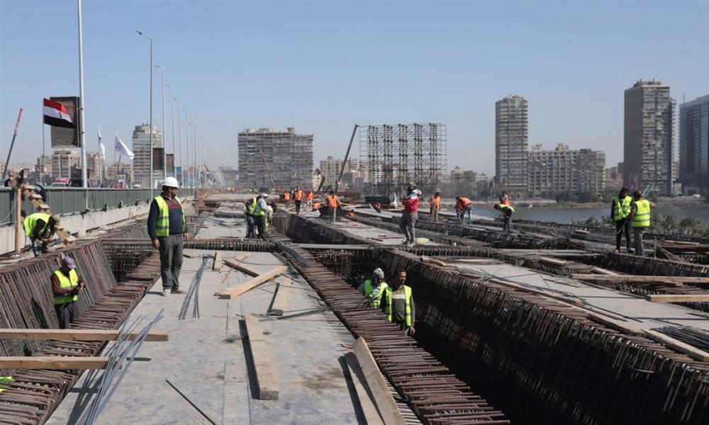 أعمال تطوير وتوسعة الطريق الدائري