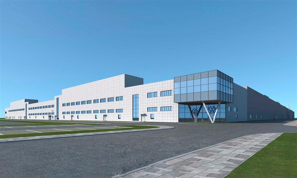 مخطط رسم مصنع فولكس فاجن في آنهوي الصينية