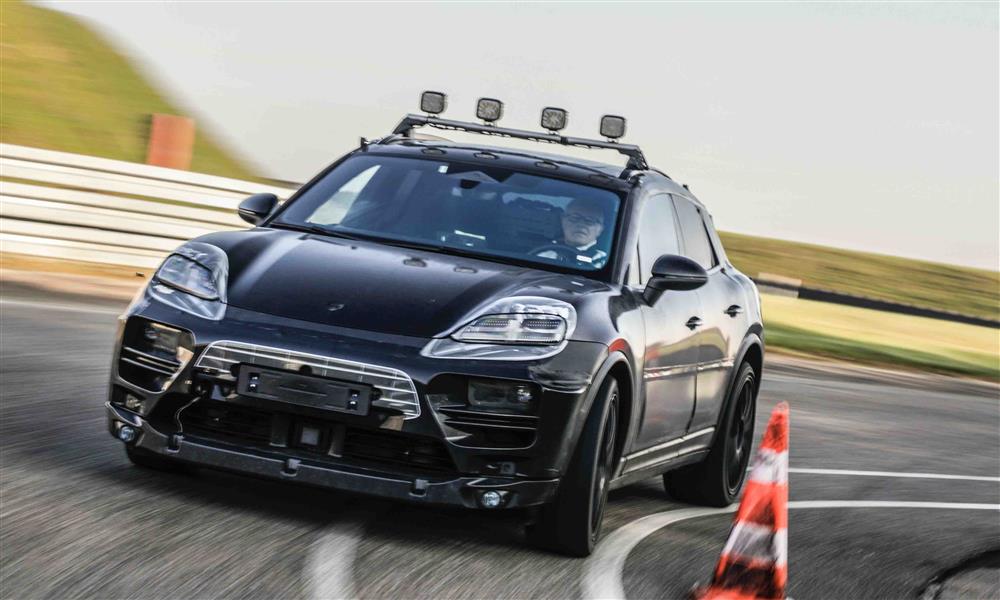 بورشه ماكان الكهربائية تحت الاختبار- صور وتفاصيل 