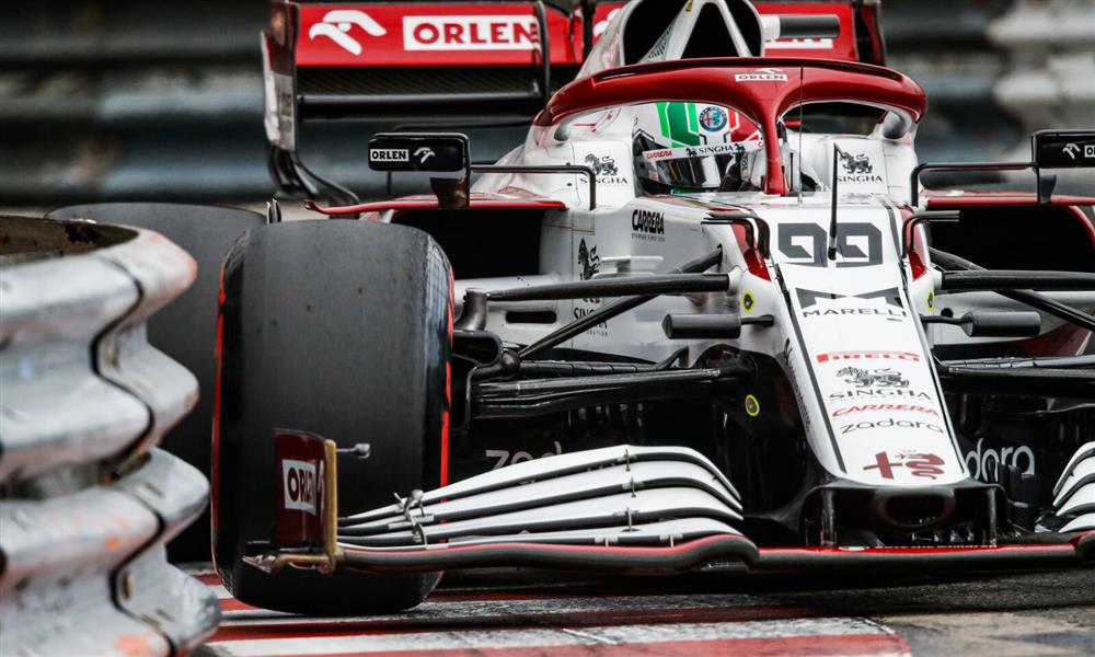 ألفا روميو تتأهل بالمركز الثالث لجولة موناكو من فورميلا 1