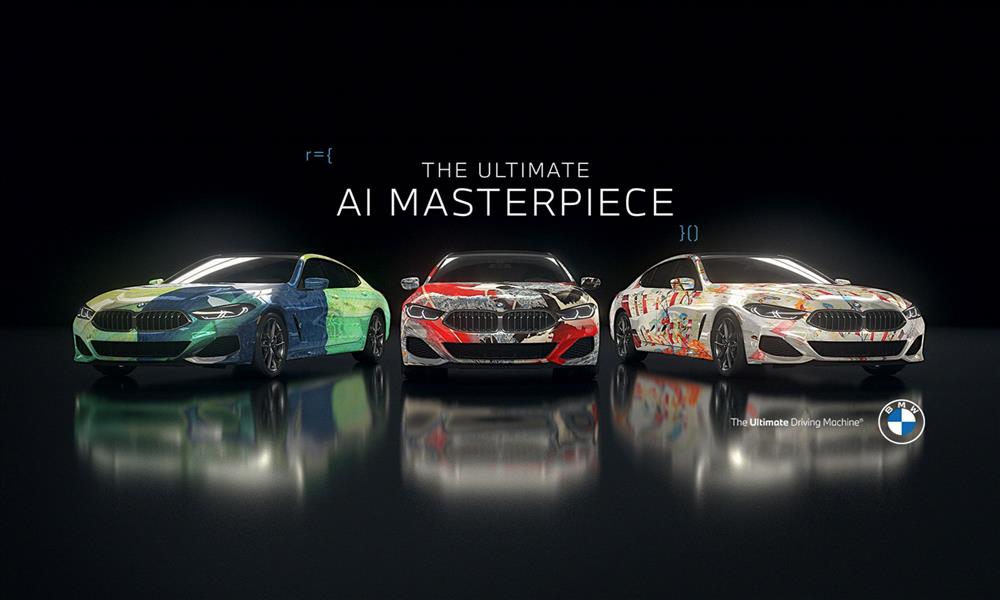 بي إم دابليو تدمج الفن بالذكاء الاصطناعي