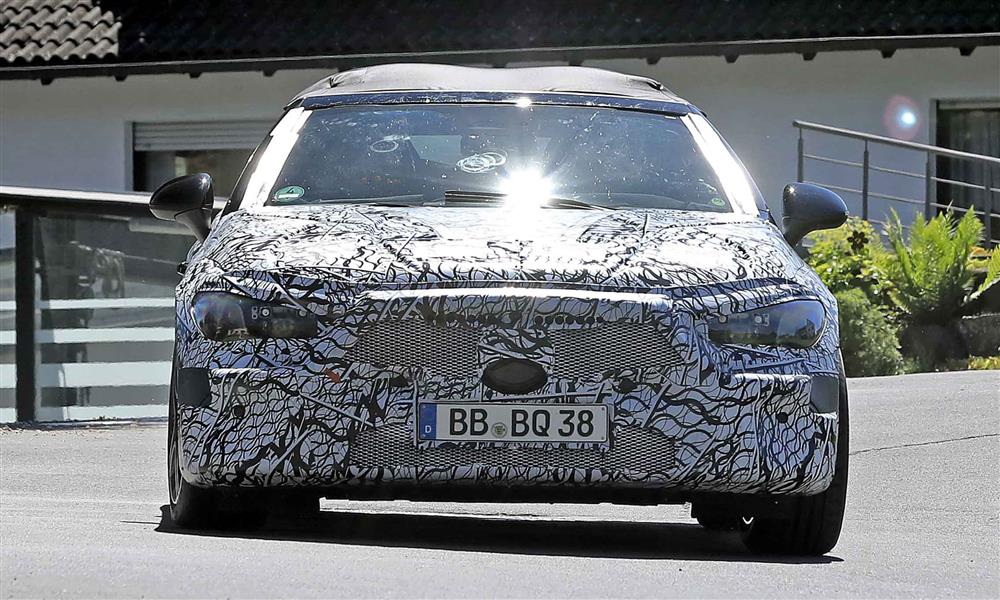 Mercedes CLE spyshots-3
