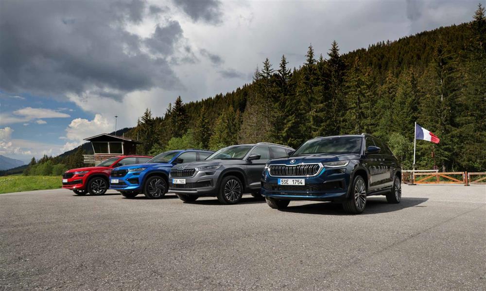 سكودا تستعرض كودياك المحسنة