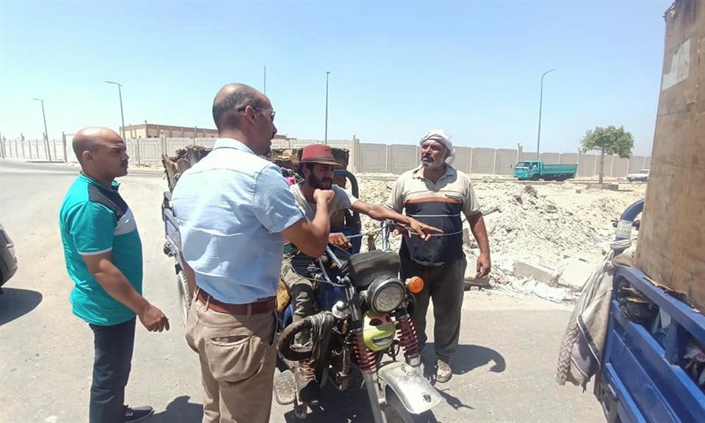 حملة جديدة ضد التوكتوك بالعبور ودمياط الجديدة (1)