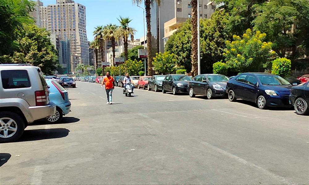 إحدى ساحات الانتظار في المهندسين