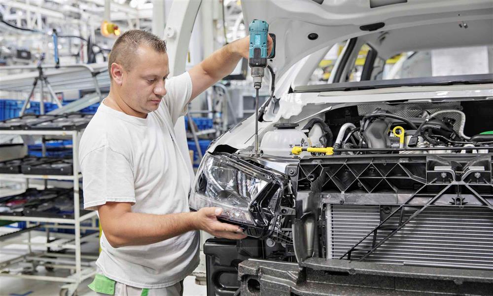 مصنع سكودا بالتشيك