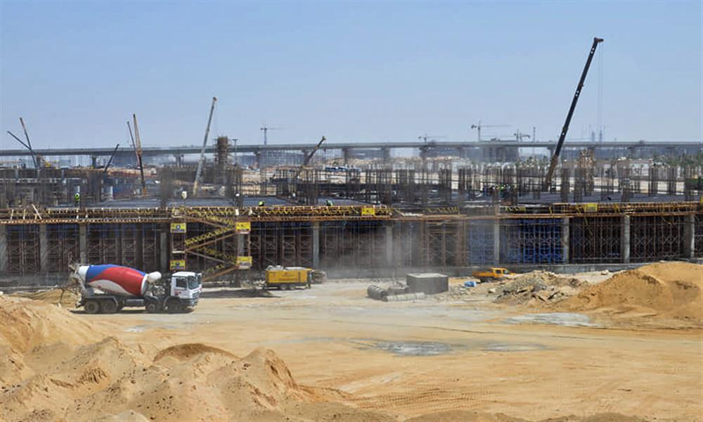 موقع إنشاء المحطة المركزية للحافلات بالعاصمة الإدارية الجديدة