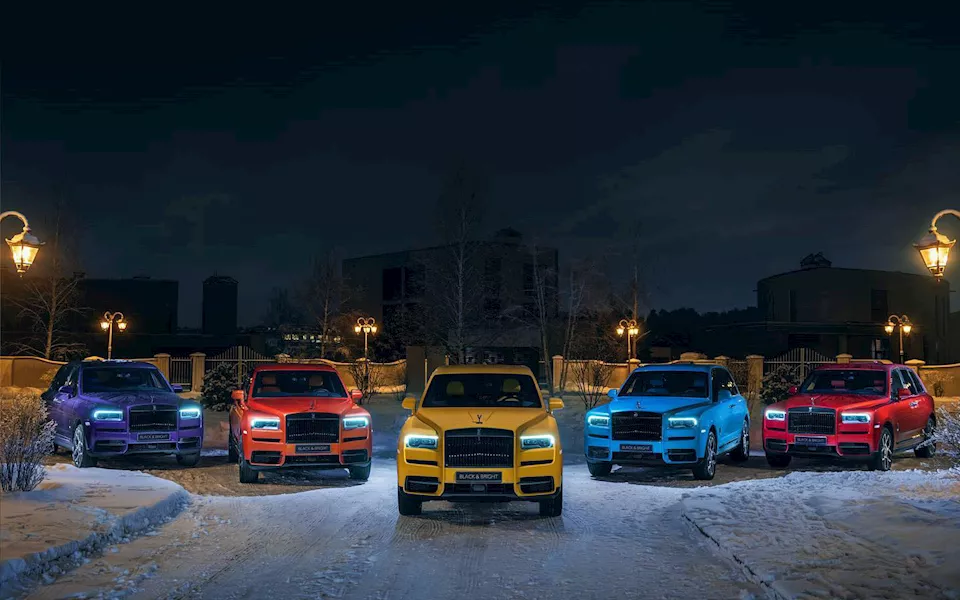 رولز رويس كولينان بنسخة خاصة مستوحاه من العاصمة الروسية موسكو - صور