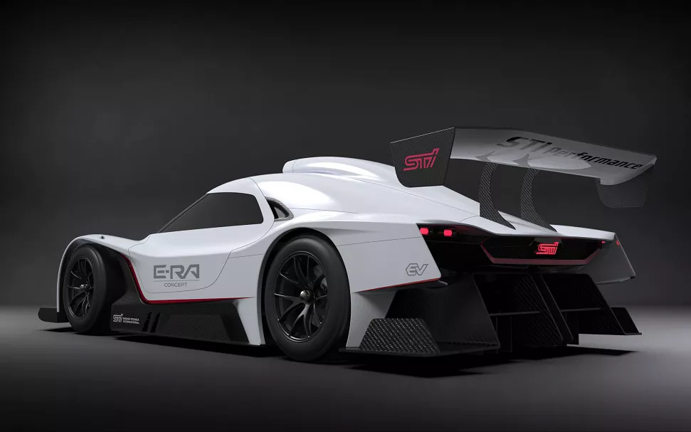 سوبارو STI E-RA الكهربائية الاختبارية  (2)