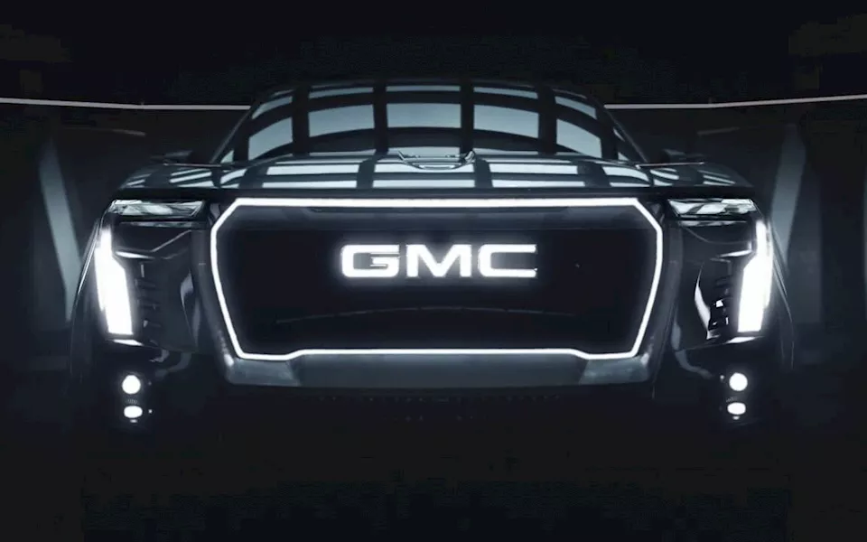 صورة تشويقية لـ جي إم سي سييرا الكهربائية  (1)