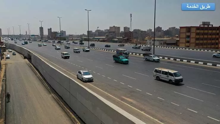 تصوير جوي لعمليات تطوير الدائري