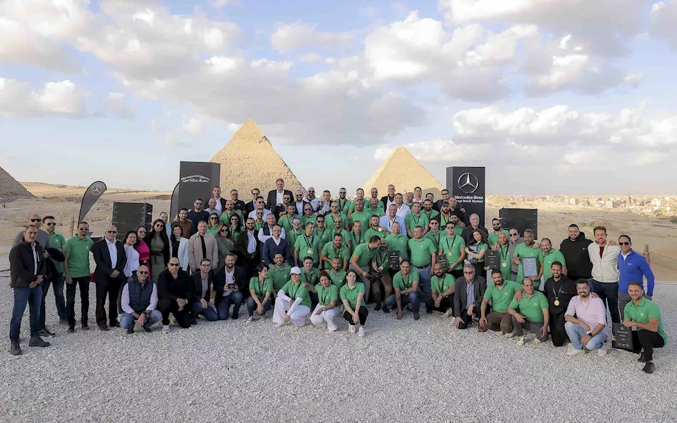 مرسيدس-بنز تختتم فعاليات مسابقة Egypt Retail Masters لعام 2022