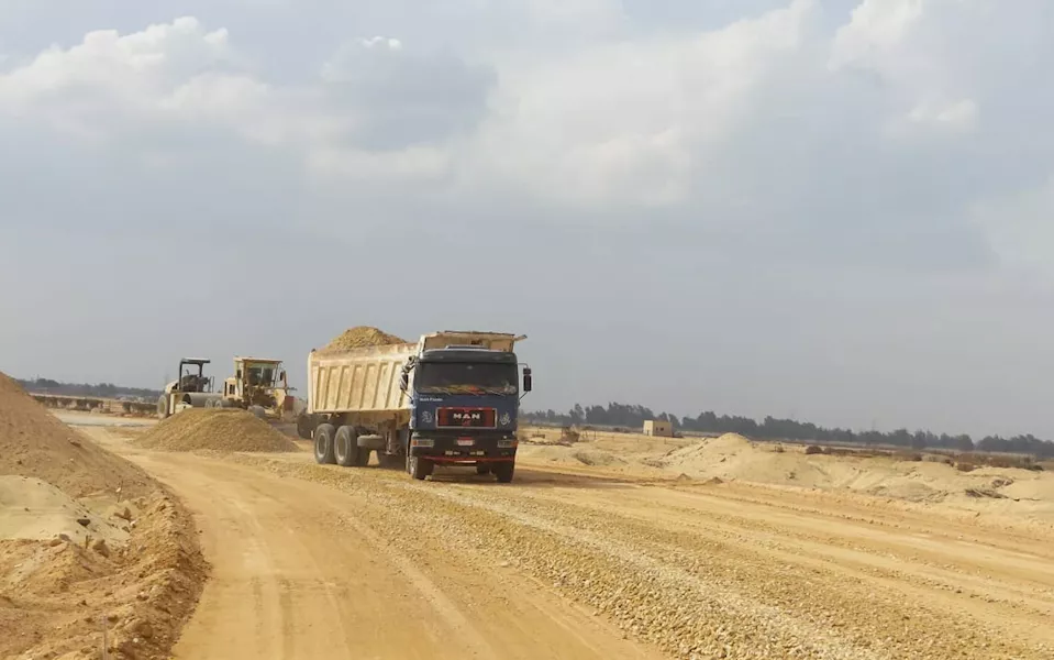 تنفيذ ربط مدينة سفنكس الجديدة بالقاهرة/إسكندرية الصحراوي