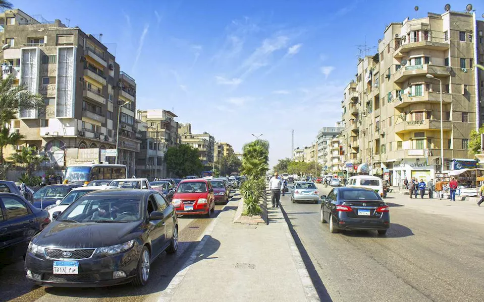 غلق شارع الهرم اتجاه المريوطية كليًا