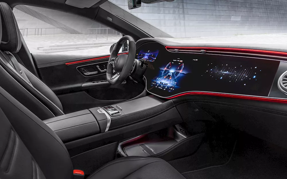 قطاع AMG الرياضي يضع لمساته على مرسيدس EQE الكهربائية