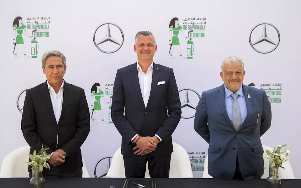 مرسيدس-بنز ترعى الاتحاد المصري للجولف خلال 2022