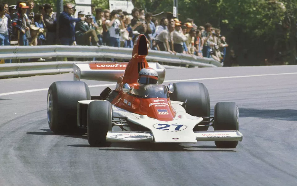 ماريو أندريتي في سيارة الفورمولا-1