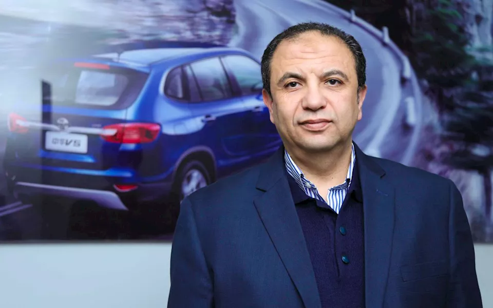 خالد سعد، مدير عام شركة بريليانس البافارية، والأمين العام لرابطة مصنعي السيارات،