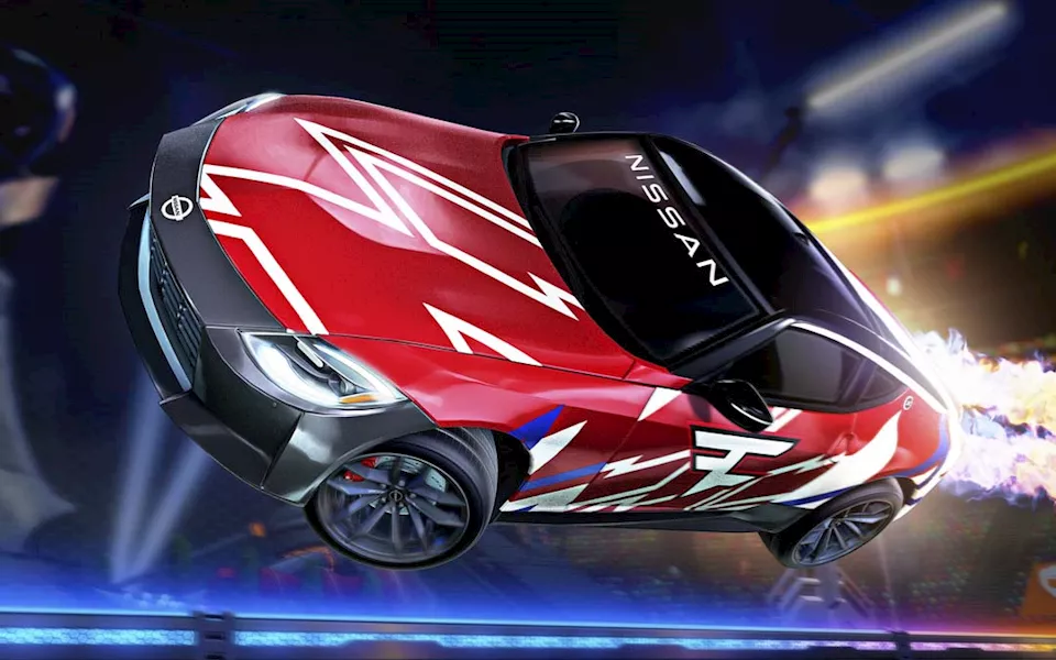 نيسان Z في لعبة Rocket League