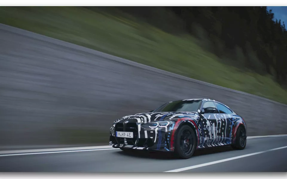 بي إم دابليو i4 بسخة رياضية اختبارية