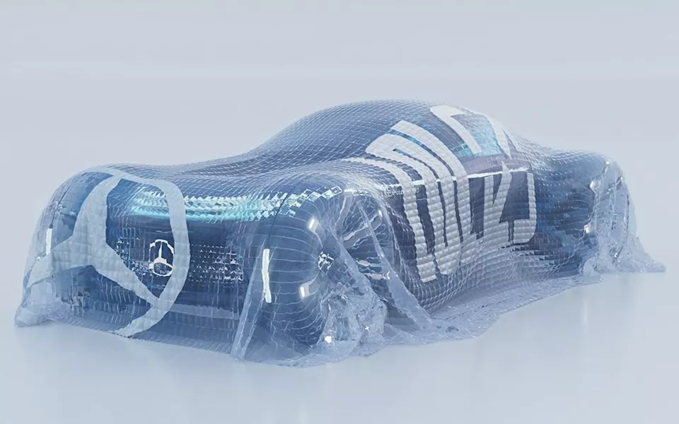 مرسيدس تستعد للكشف عن أول سيارة افتراضية بالكامل