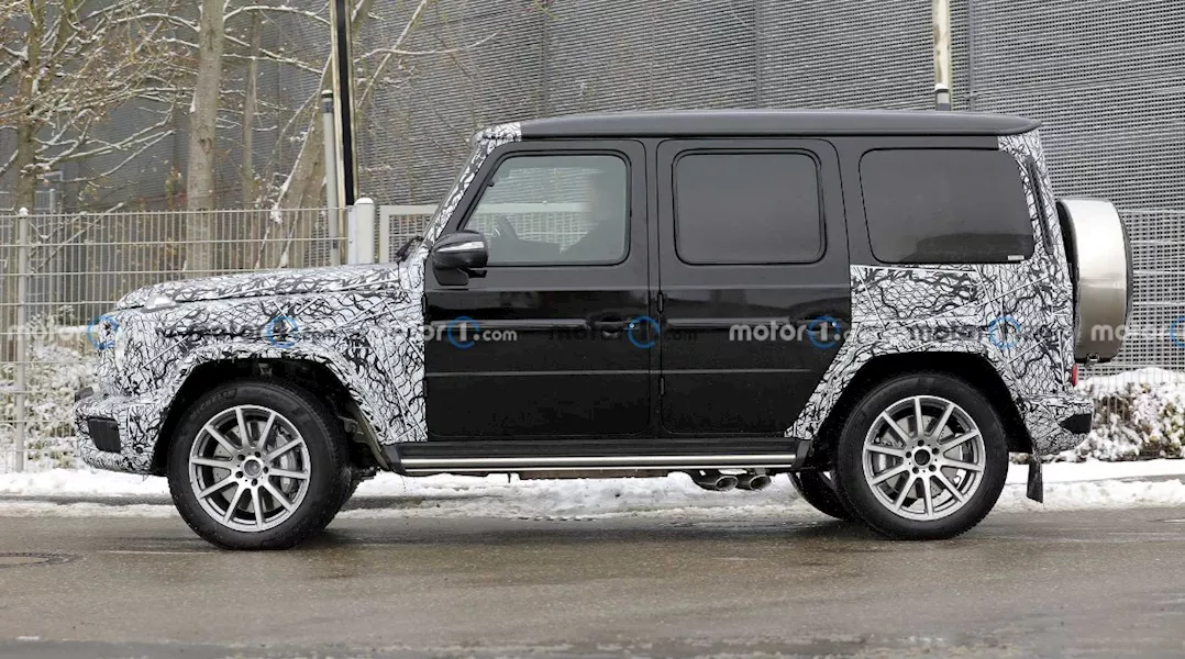 صورة مسربة للنسخة الكهربائية من مرسيدس G-Class