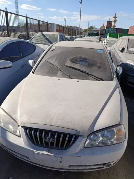 1 جانب من السيارات المعروضة للبيع بالمزاد