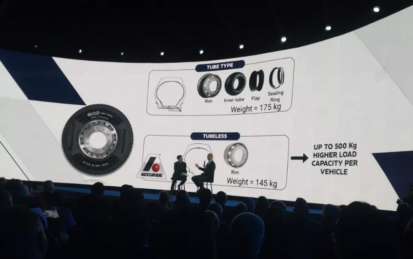 من حفل إطلاق أحدث إطارات بروميتيون