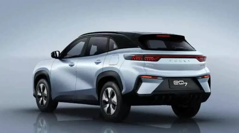 3 شيري EQ7 الكهربائيى الجديدة