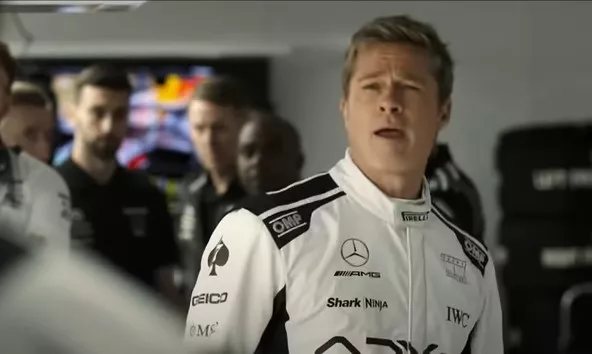 براد بيت بطل F1