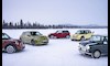 أجيال ميني كوبر الخمسة تجتمع على حلبة BMW الثلجية بالسويد