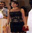 فساتين منى زكي في مهرجان دبي السينمائي                                                                                                                