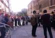 طلاب جامعة الإسكندرية يؤدون الصلاة علي الطالب عمر الشريف                                                                                              