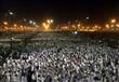 حجاج بيت الله الحرام يستقرون فى مزدلفة 