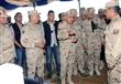 وزير الدفاع يتفقد عناصر القوات المسلحة                                                                                                                