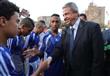 وزير الرياضة يفتتح ملاعب كرة القدم                                                                                                                    