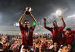 احتفال لاعبي الأهلي مع الجماهير احتفالا بالتتويج بكأس الكونفدرالية (6)                                                                                