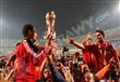 احتفال لاعبي الأهلي مع الجماهير احتفالا بالتتويج بكأس الكونفدرالية (17)                                                                               