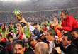 احتفال لاعبي الأهلي مع الجماهير احتفالا بالتتويج بكأس الكونفدرالية (23)                                                                               
