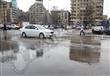 بالصور.. الأمطار الغزيرة تحول شوارع وسط البلد لـ''