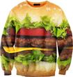MR GURU BURGER SWEATER                                                                                                                                