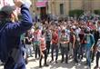 طلاب ''أحرار'' يتظاهرون بتجارة القاهرة لرفض دخول ا