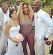 serena williams crashes wedding 2014