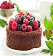 كعكة فادج قليلة الدسم بالشوكولاتة 