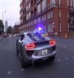 أول نسخة من بورش 918 سبايدر الخارقة تصل لندن                                                                                                          