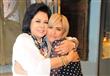 الفنانة سيمون مع الفنانة إسعاد يونس